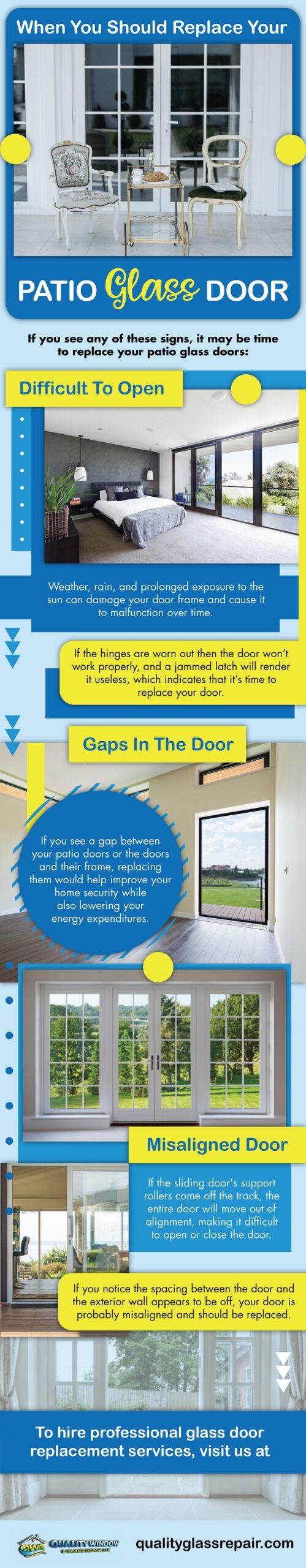 When You Should Replace Your Patio Glass Door