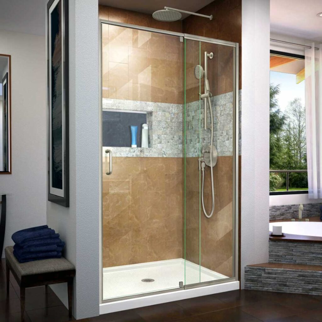 Semi Frameless Shower Door