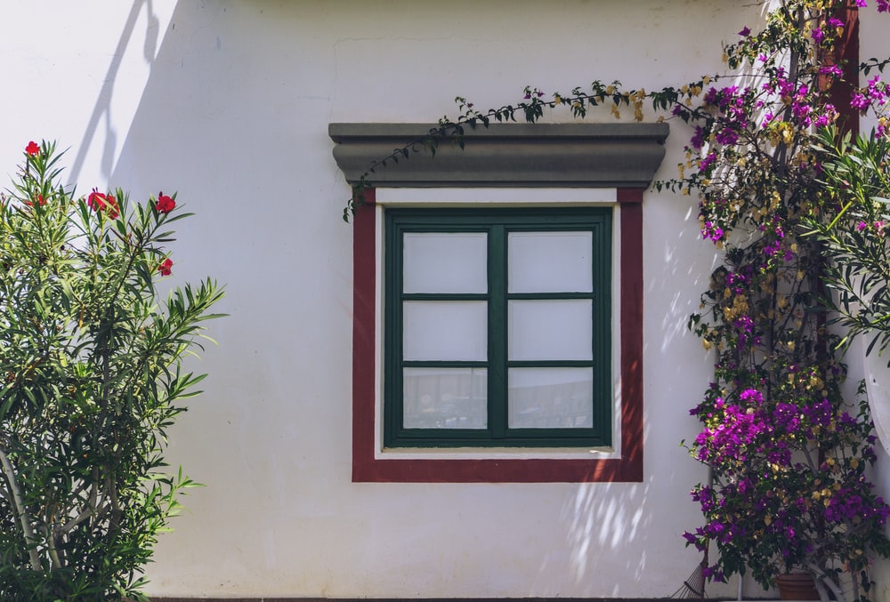 A Window Glass installation in a home