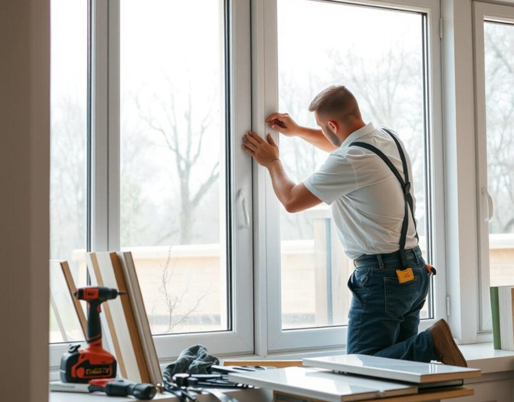 Virginia Window Glass Repair Worker