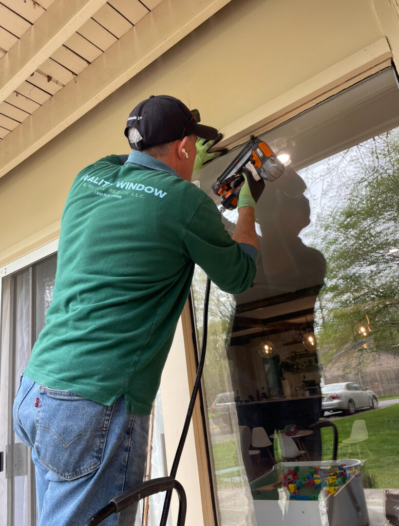 Quality Window Glass Repair Teamwork