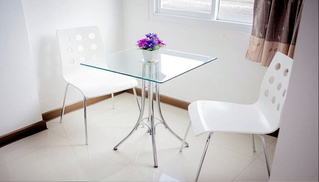 Custom glass table tops for DMV homes - durable, scratch-resistant surfaces